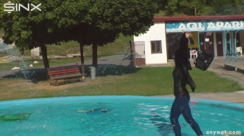 Raven Haired Hottie Soaks Herself At Waterpark Screencap 18 on sinx.preview.netperv.com
