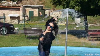 Raven Haired Hottie Soaks Herself At Waterpark Screencap 22 on sinx.preview.netperv.com