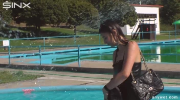 Raven Haired Hottie Soaks Herself At Waterpark Screencap 41 on sinx.preview.netperv.com
