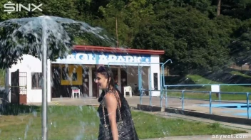 Raven Haired Hottie Soaks Herself At Waterpark Screencap 42 on sinx.preview.netperv.com