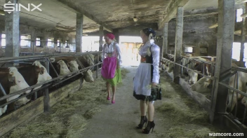 Sexy milkmaids get messy with cream and eggs - Cam 1 Screencap 2 on sinx.preview.netperv.com