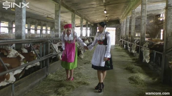 Sexy milkmaids get messy with cream and eggs - Cam 1 Screencap 8 on sinx.preview.netperv.com