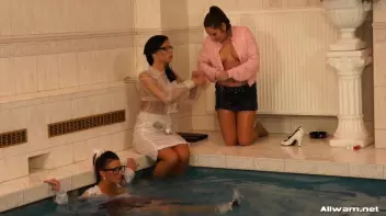 Secret Smokers Extinguished By A Dip In The Pool Screencap 92 on sinx.preview.netperv.com