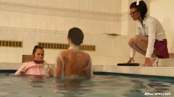 Secret Smokers Extinguished By A Dip In The Pool Screencap 12 on sinx.preview.netperv.com