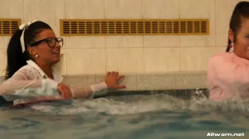 Secret Smokers Extinguished By A Dip In The Pool Screencap 17 on sinx.preview.netperv.com