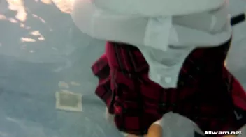 Secret Smokers Extinguished By A Dip In The Pool Screencap 74 on sinx.preview.netperv.com