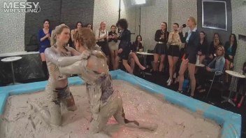 Messy Wrestling: Lost Footage Found!  2 Babes, 1 Battle - Dirty In The Mud At 1/2 Price!! Action Cam Footage! Screencap 24 on sinx.preview.netperv.com