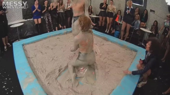 Messy Wrestling: Lost Footage Found!  2 Babes, 1 Battle - Dirty In The Mud At 1/2 Price!! Action Cam Footage! Screencap 29 on sinx.preview.netperv.com