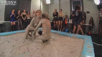 Messy Wrestling: Lost Footage Found!  2 Babes, 1 Battle - Dirty In The Mud At 1/2 Price!! Action Cam Footage! Screencap 31 on sinx.preview.netperv.com