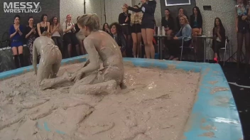 Messy Wrestling: Lost Footage Found!  2 Babes, 1 Battle - Dirty In The Mud At 1/2 Price!! Action Cam Footage! Screencap 35 on sinx.preview.netperv.com