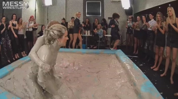 Messy Wrestling: Lost Footage Found!  2 Babes, 1 Battle - Dirty In The Mud At 1/2 Price!! Action Cam Footage! Screencap 49 on sinx.preview.netperv.com