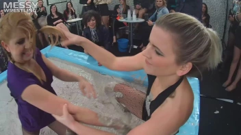 Messy Wrestling: Lost Footage Found!  2 Babes, 1 Battle - Dirty In The Mud At 1/2 Price!! Action Cam Footage! Screencap 5 on sinx.preview.netperv.com