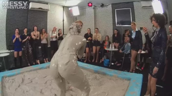 Messy Wrestling: Lost Footage Found!  2 Babes, 1 Battle - Dirty In The Mud At 1/2 Price!! Action Cam Footage! Screencap 52 on sinx.preview.netperv.com