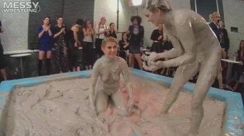 Messy Wrestling: Lost Footage Found!  2 Babes, 1 Battle - Dirty In The Mud At 1/2 Price!! Action Cam Footage! Screencap 53 on sinx.preview.netperv.com
