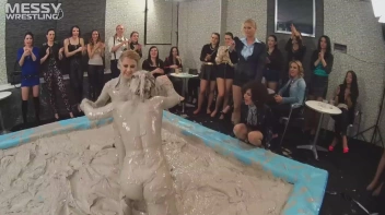 Messy Wrestling: Lost Footage Found!  2 Babes, 1 Battle - Dirty In The Mud At 1/2 Price!! Action Cam Footage! Screencap 59 on sinx.preview.netperv.com