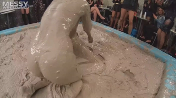 Messy Wrestling: Lost Footage Found!  2 Babes, 1 Battle - Dirty In The Mud At 1/2 Price!! Action Cam Footage! Screencap 66 on sinx.preview.netperv.com