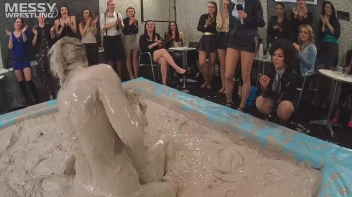 Messy Wrestling: Lost Footage Found!  2 Babes, 1 Battle - Dirty In The Mud At 1/2 Price!! Action Cam Footage! Screencap 67 on sinx.preview.netperv.com