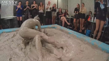 Messy Wrestling: Lost Footage Found!  2 Babes, 1 Battle - Dirty In The Mud At 1/2 Price!! Action Cam Footage! Screencap 68 on sinx.preview.netperv.com