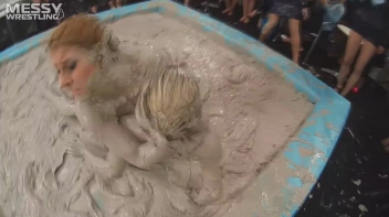 Messy Wrestling: Lost Footage Found!  2 Babes, 1 Battle - Dirty In The Mud At 1/2 Price!! Action Cam Footage! Screencap 71 on sinx.preview.netperv.com