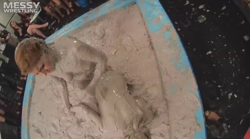 Messy Wrestling: Lost Footage Found!  2 Babes, 1 Battle - Dirty In The Mud At 1/2 Price!! Action Cam Footage! Screencap 73 on sinx.preview.netperv.com