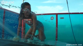 Playful Twins Get Drenched While Washing Car Screencap 19 on sinx.preview.netperv.com