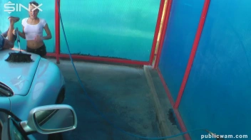 Playful Twins Get Drenched While Washing Car Screencap 29 on sinx.preview.netperv.com