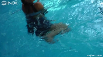 Twins Enjoy A Fully Clothed Splash In The Pool Screencap 28 on sinx.preview.netperv.com