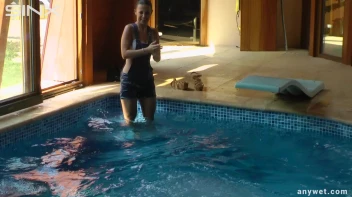 Twins Enjoy A Fully Clothed Splash In The Pool Screencap 45 on sinx.preview.netperv.com