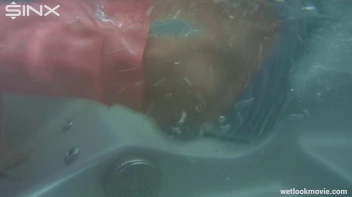 Playful Brunette's Solo Hot Tub Fun Screencap 48 on sinx.preview.netperv.com