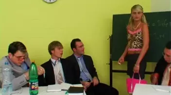 Babe Gets Railed By Cum Squad At Work Screencap 8 on sinx.preview.netperv.com