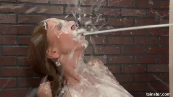 This skinny babe is receiving a gooey slimewave Screencap 84 on sinx.preview.netperv.com