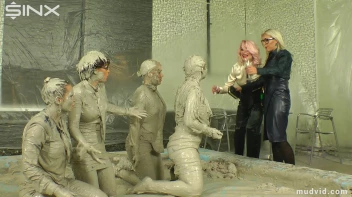 Wet and Messy Mud Wrestling Screencap 13 on sinx.preview.netperv.com