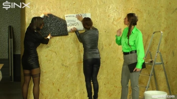 Hot Construction Cuties Get Messy On The Job Screencap 9 on sinx.preview.netperv.com