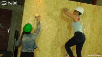 Hot Construction Cuties Get Messy On The Job Screencap 22 on sinx.preview.netperv.com