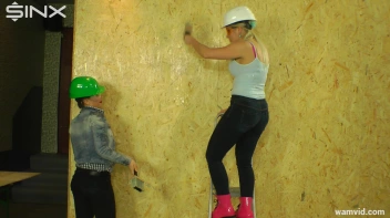 Hot Construction Cuties Get Messy On The Job Screencap 24 on sinx.preview.netperv.com