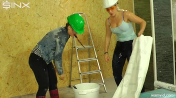 Hot Construction Cuties Get Messy On The Job Screencap 38 on sinx.preview.netperv.com
