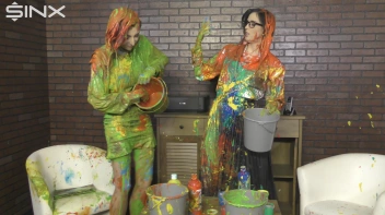 Eurobabes Get Covered In Wet And Messy Paint Catfight Screencap 62 on sinx.preview.netperv.com