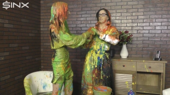 Eurobabes Get Covered In Wet And Messy Paint Catfight Screencap 64 on sinx.preview.netperv.com