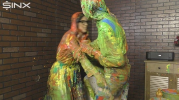 Eurobabes Get Covered In Wet And Messy Paint Catfight Screencap 66 on sinx.preview.netperv.com