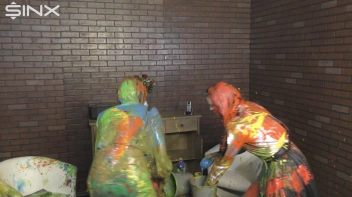 Eurobabes Get Covered In Wet And Messy Paint Catfight Screencap 70 on sinx.preview.netperv.com