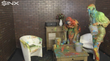 Eurobabes Get Covered In Wet And Messy Paint Catfight Screencap 71 on sinx.preview.netperv.com