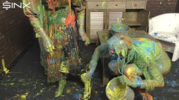 Eurobabes Get Covered In Wet And Messy Paint Catfight Screencap 75 on sinx.preview.netperv.com