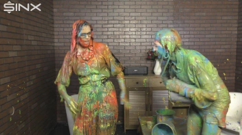 Eurobabes Get Covered In Wet And Messy Paint Catfight Screencap 77 on sinx.preview.netperv.com
