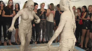 Muddy Wrestling: Jenna Lovely vs Lilith Virago & Gabriella vs. Sheila Screencap 54 on sinx.preview.netperv.com