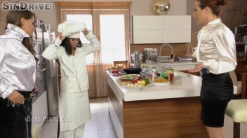 Feast Of Freaks!  Pervy Lesbos Dine On The Fine Flavors Of Pussy And Ass! Don't Mess With My Biz! Screencap 2 on sinx.preview.netperv.com