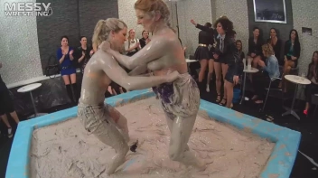 Messy Wrestling: Lost Footage Found!  2 Babes, 1 Battle - Dirty In The Mud At 1/2 Price!! Action Cam Footage! Screencap 28 on sinx.preview.netperv.com