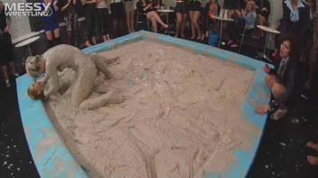 Messy Wrestling: Lost Footage Found!  2 Babes, 1 Battle - Dirty In The Mud At 1/2 Price!! Action Cam Footage! Screencap 44 on sinx.preview.netperv.com