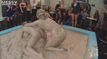 Messy Wrestling: Lost Footage Found!  2 Babes, 1 Battle - Dirty In The Mud At 1/2 Price!! Action Cam Footage! Screencap 47 on sinx.preview.netperv.com