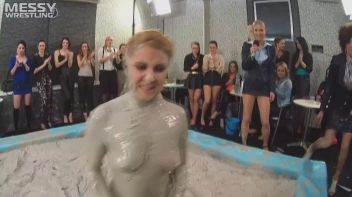 Messy Wrestling: Lost Footage Found!  2 Babes, 1 Battle - Dirty In The Mud At 1/2 Price!! Action Cam Footage! Screencap 57 on sinx.preview.netperv.com