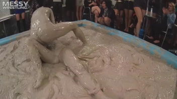Messy Wrestling: Lost Footage Found!  2 Babes, 1 Battle - Dirty In The Mud At 1/2 Price!! Action Cam Footage! Screencap 70 on sinx.preview.netperv.com